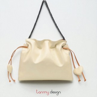 Túi Blossom Crossbody 24 - Trắng 30 x 25 x 10cm